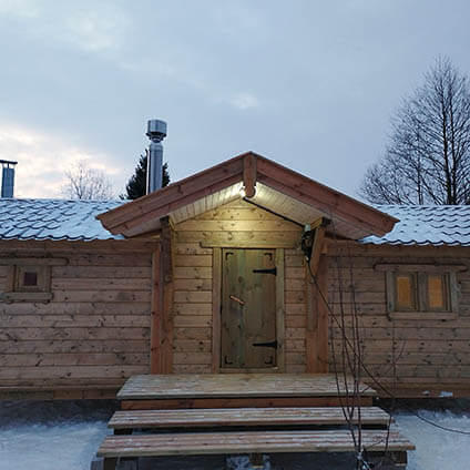 Каркасная баня «Белая Берёза». Егорьевск, Московская область