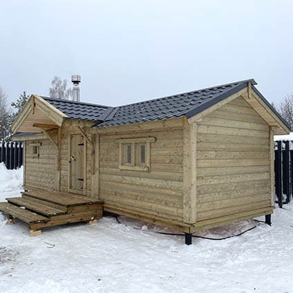 Баня «Белая Берёза». Березняки, Ленинградская область