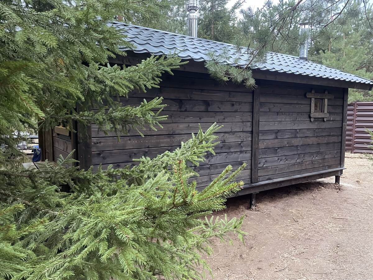 Каркасная баня «Калина Красная» — внешний вид. Фото 19
