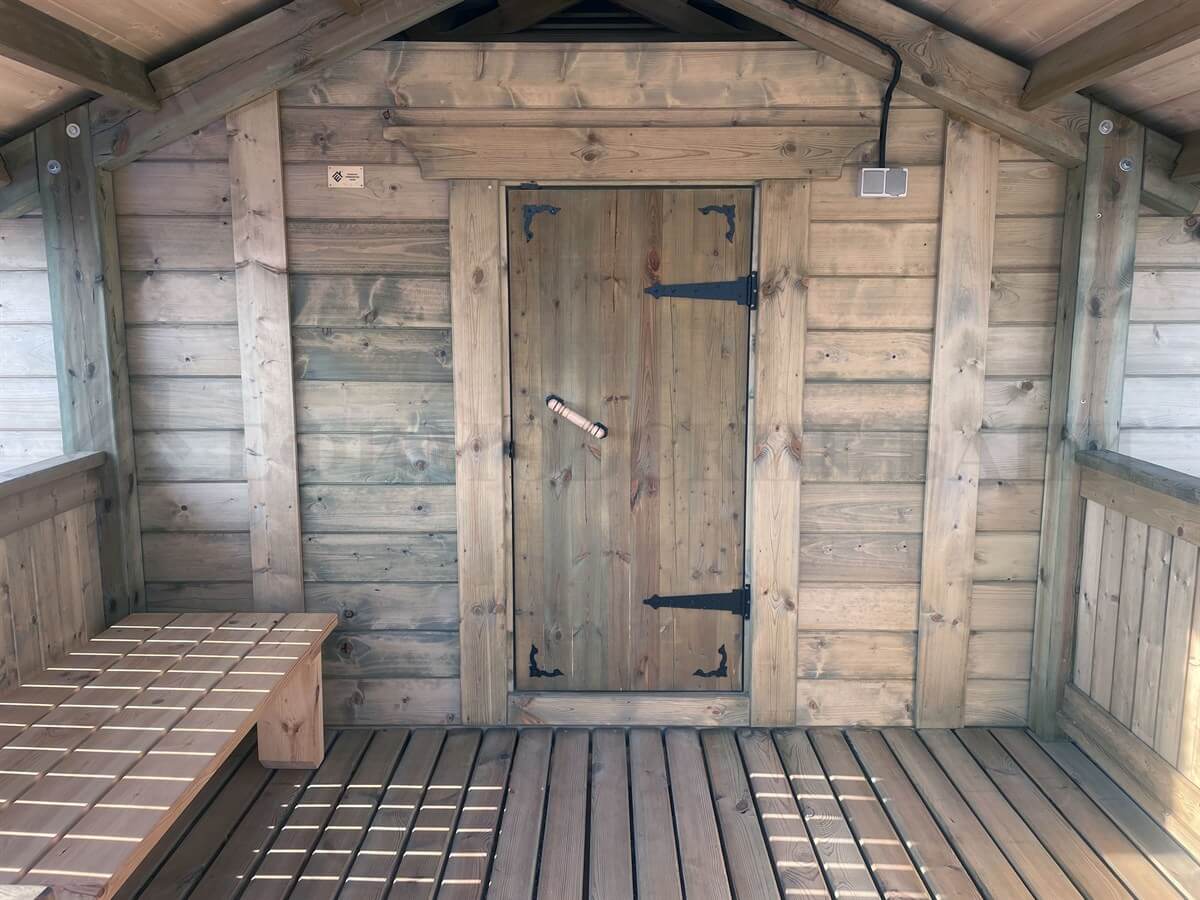 Каркасная баня «Русская Сказка». Фото 19