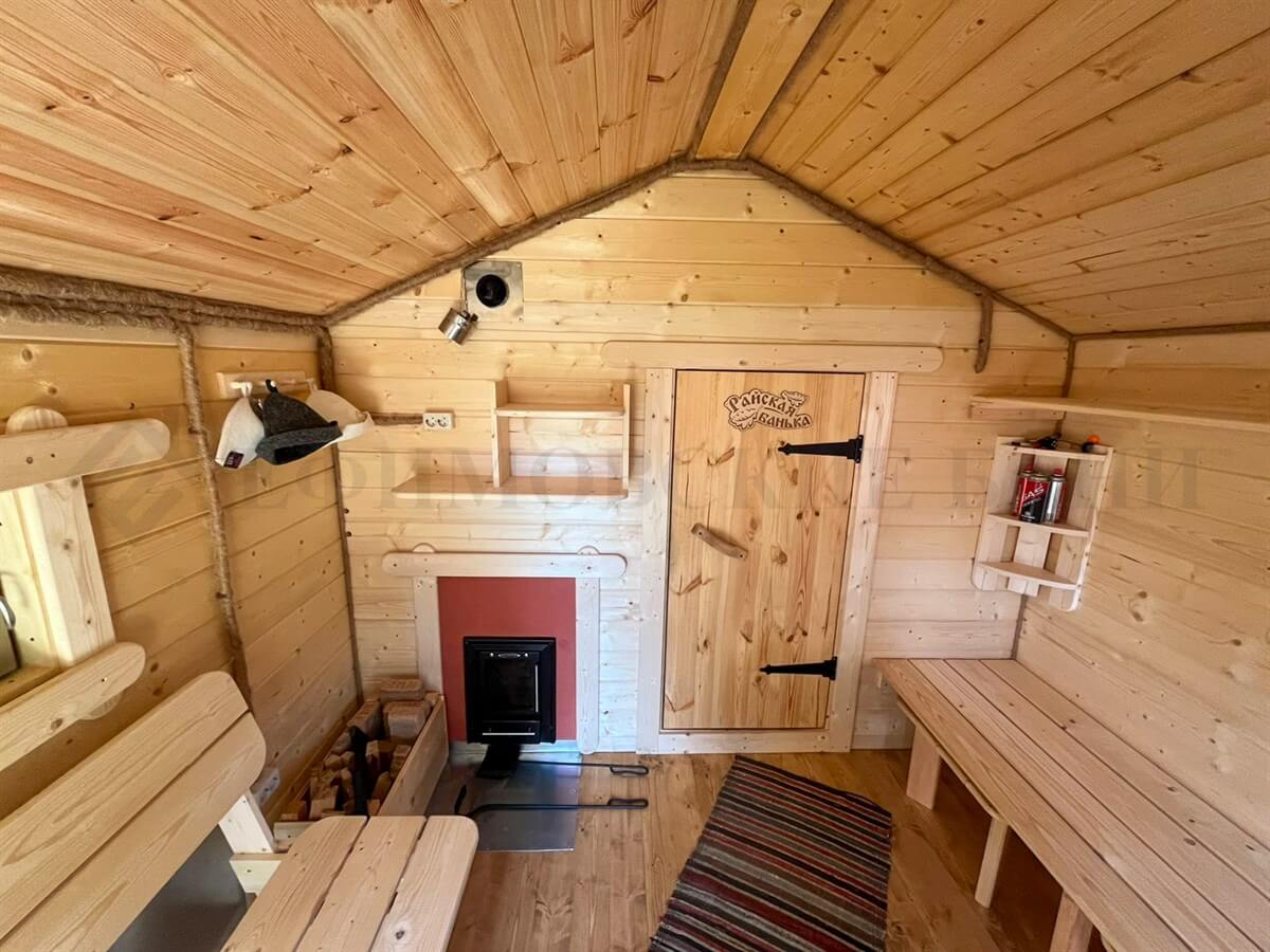 Каркасная баня «Калина Красная». Фото 11