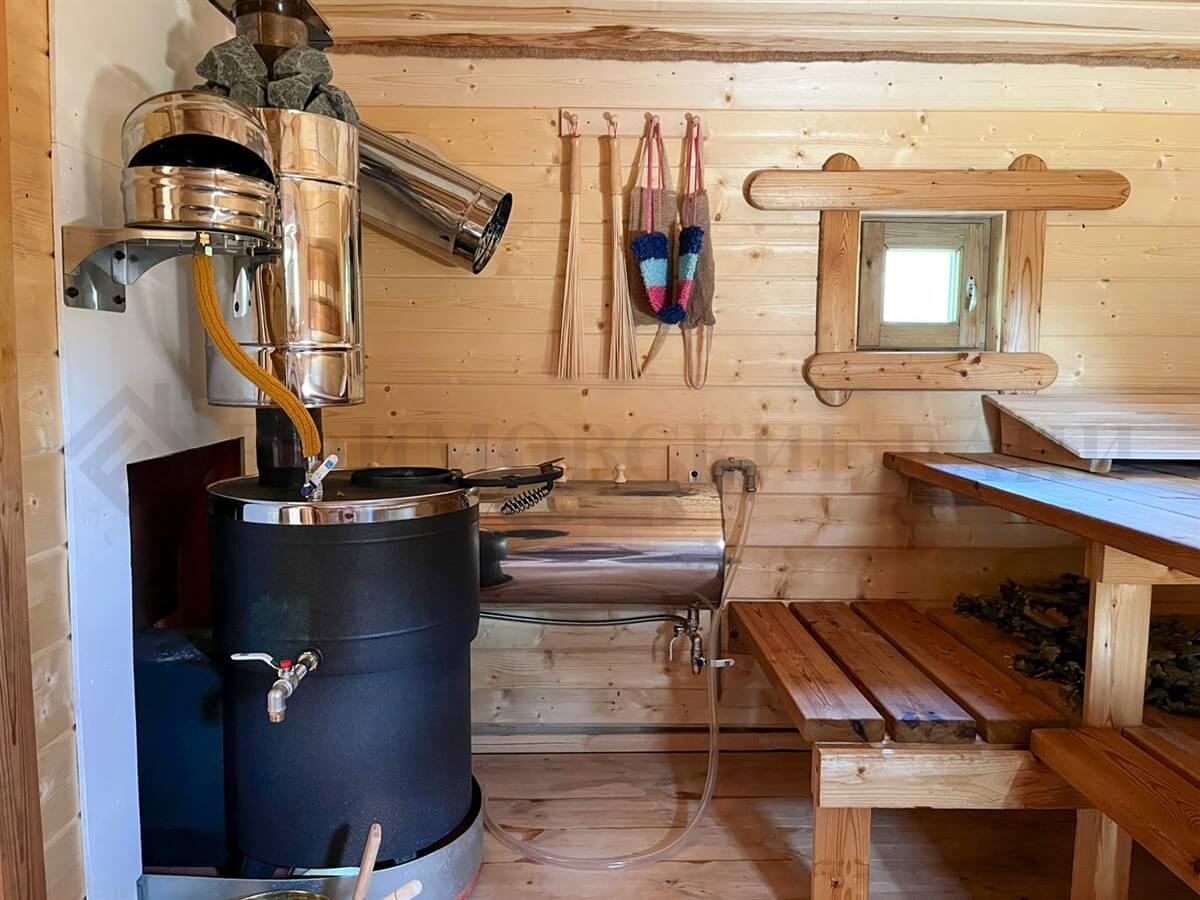 Каркасная баня «Калина Красная». Фото 13