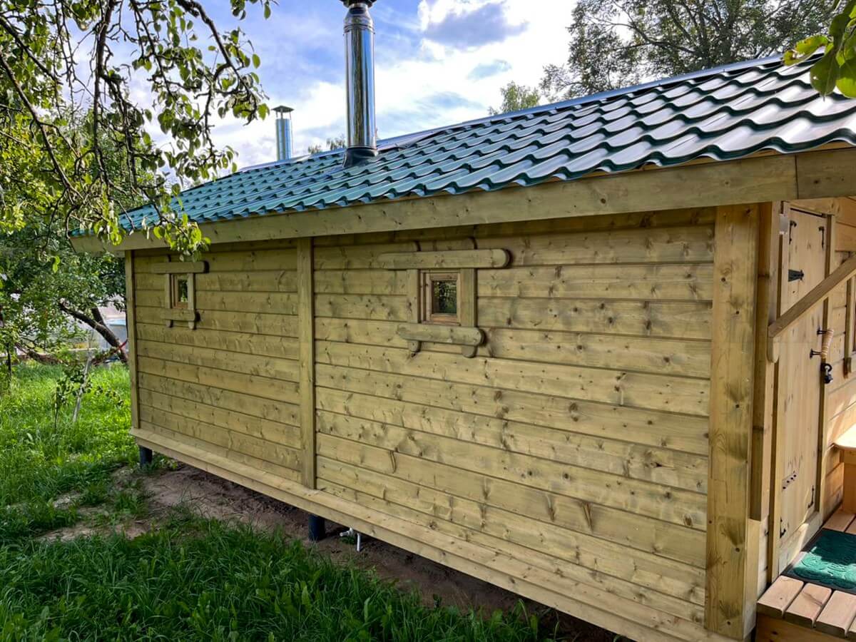 Каркасная баня «Калина Красная». Фото 6