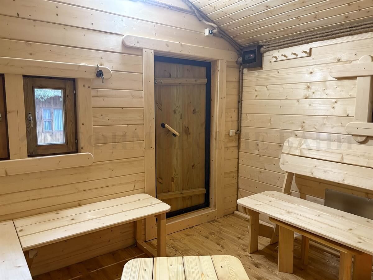 Каркасная баня «Калина Красная». Фото 12