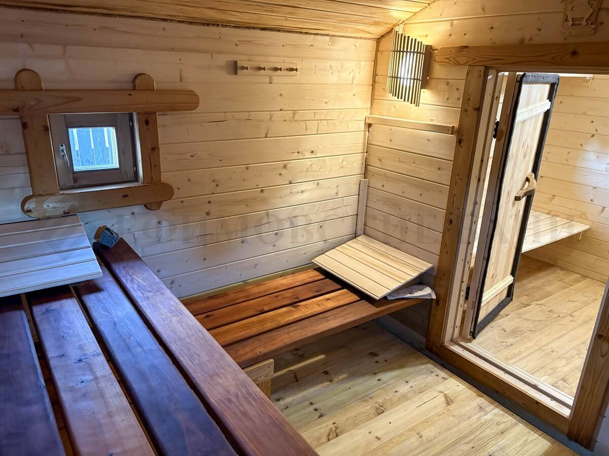 Каркасная баня «Белая Берёза». Фото 3