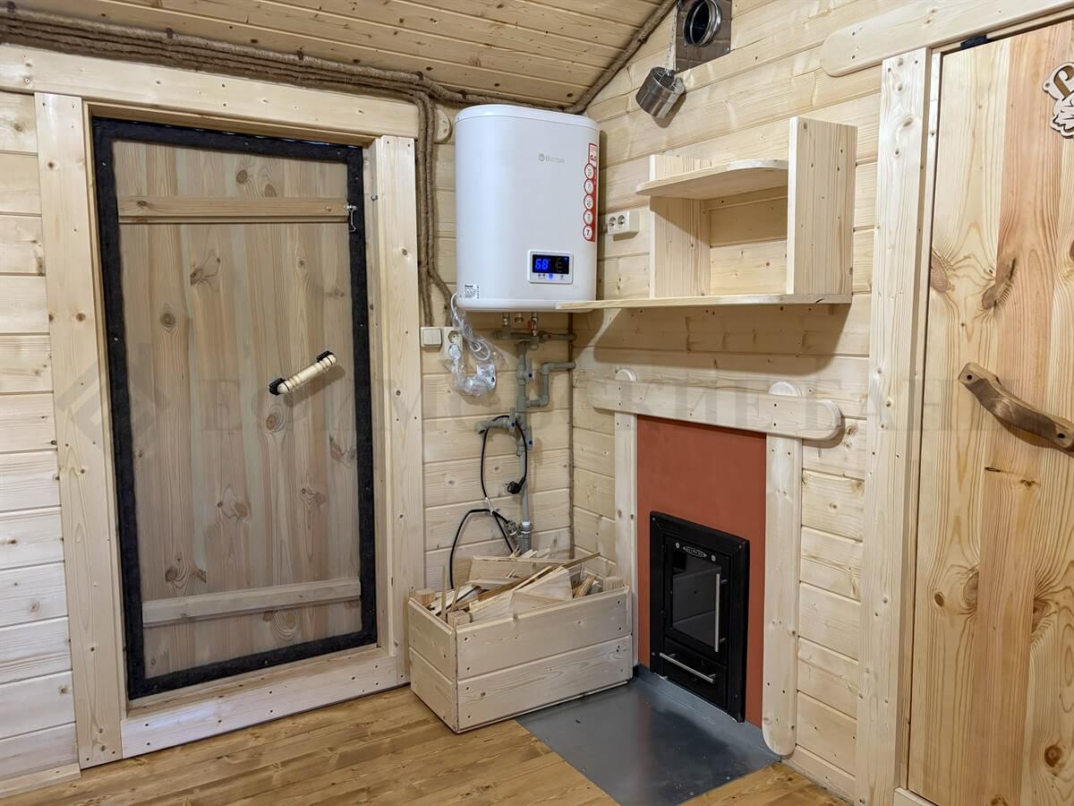 Каркасная баня «Белая Берёза». Фото 5