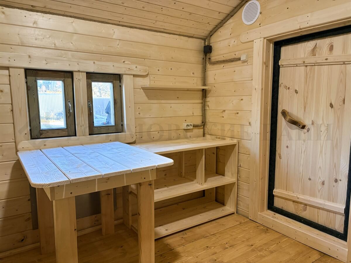 Каркасная баня «Белая Берёза». Фото 8