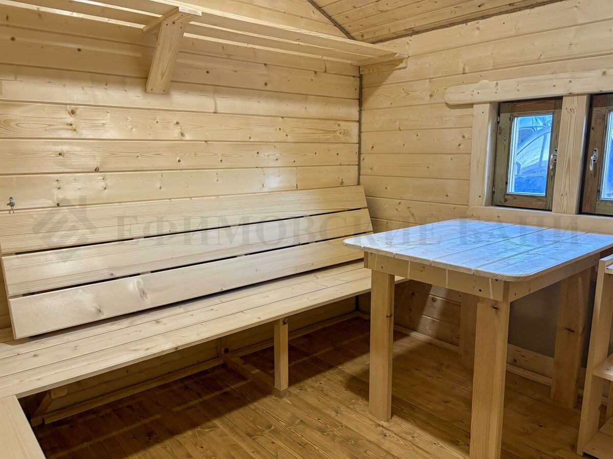 Каркасная баня «Белая Берёза». Фото 9