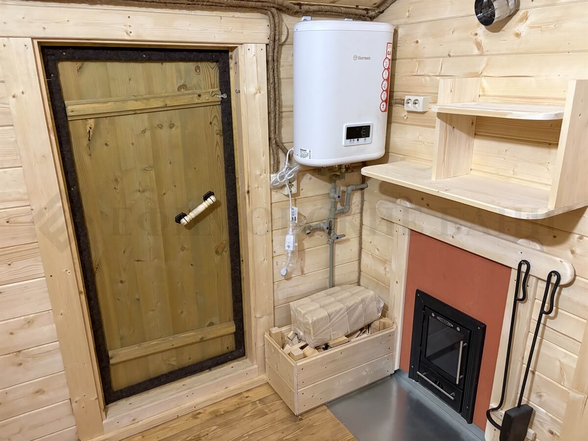 Каркасная баня «Русская Сказка». Фото 2