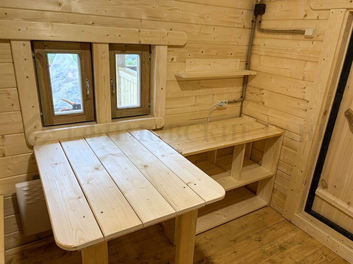 Каркасная баня «Русская Сказка». Фото 5