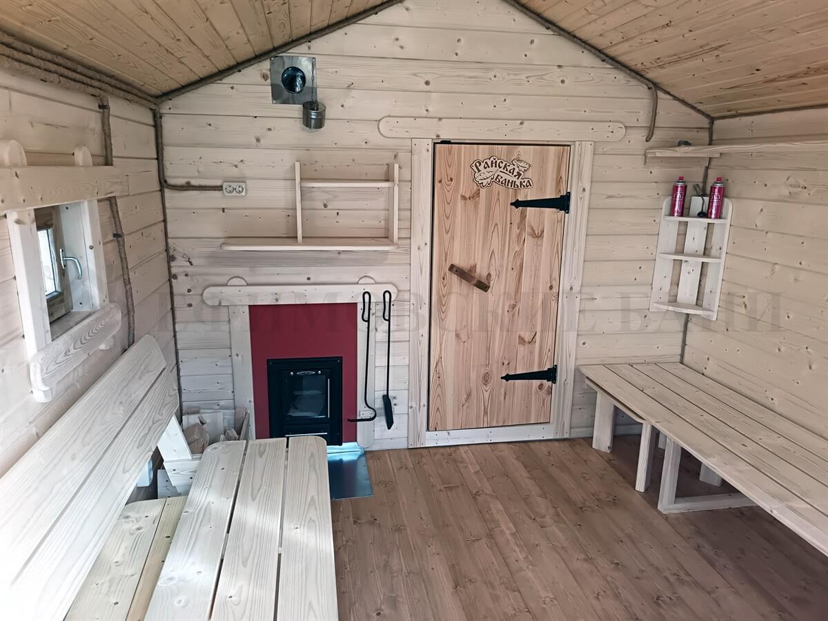 Каркасная баня «Калина Красная». Фото 1