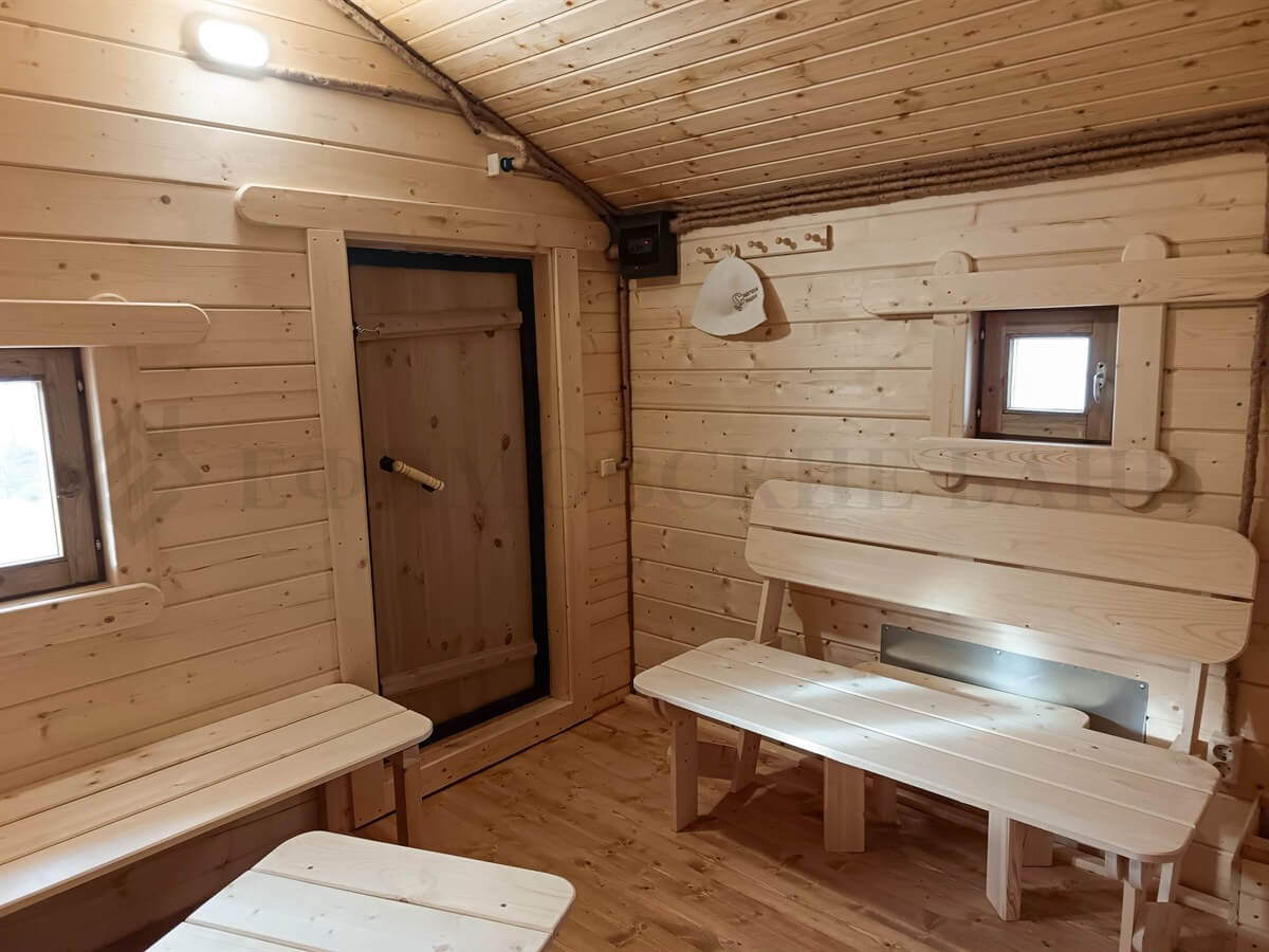 Каркасная баня «Калина Красная». Фото 2