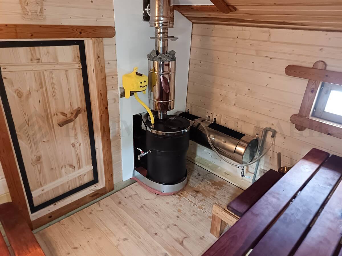 Каркасная баня «Калина Красная». Фото 5