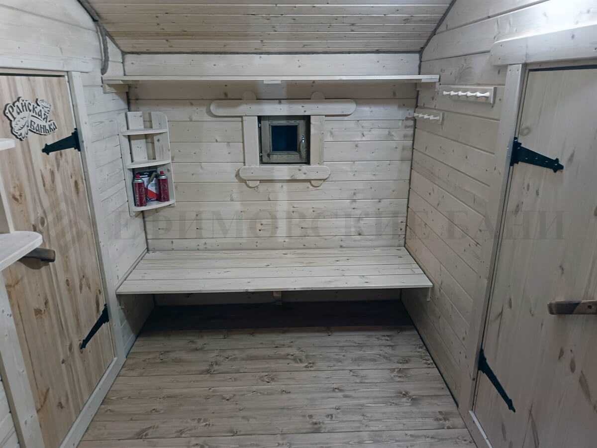 Каркасная баня «Белая Берёза». Фото 1