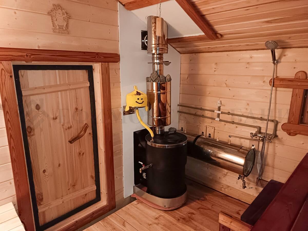 Каркасная баня «Белая Берёза». Фото 10