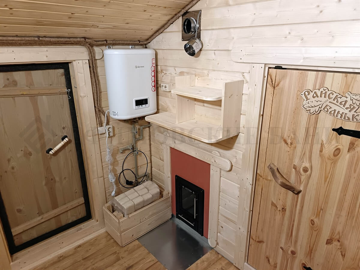 Каркасная баня «Белая Берёза». Фото 2