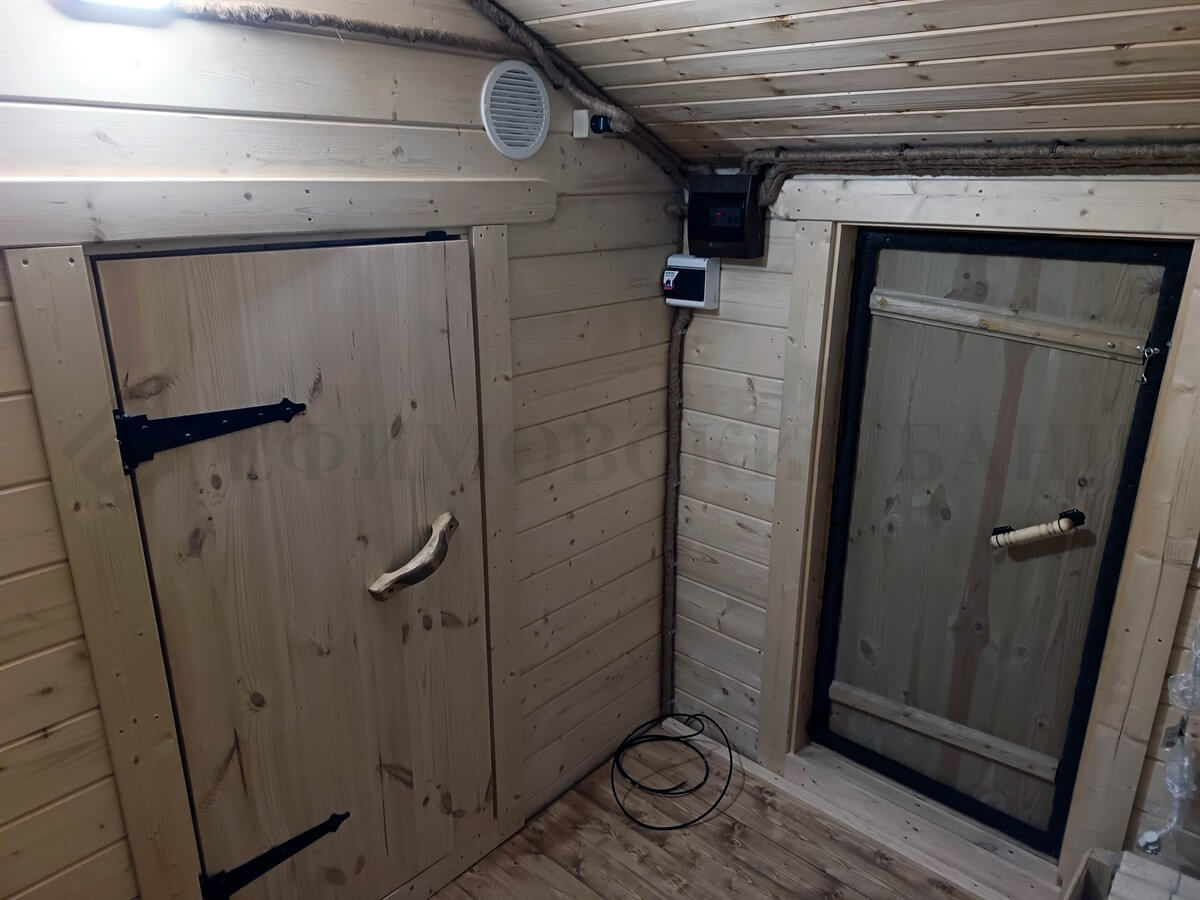 Каркасная баня «Белая Берёза». Фото 3