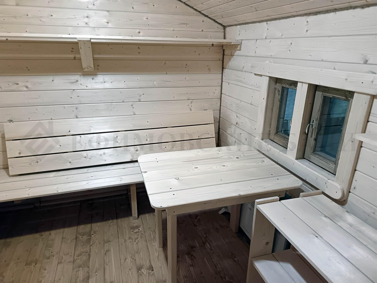 Каркасная баня «Белая Берёза». Фото 4