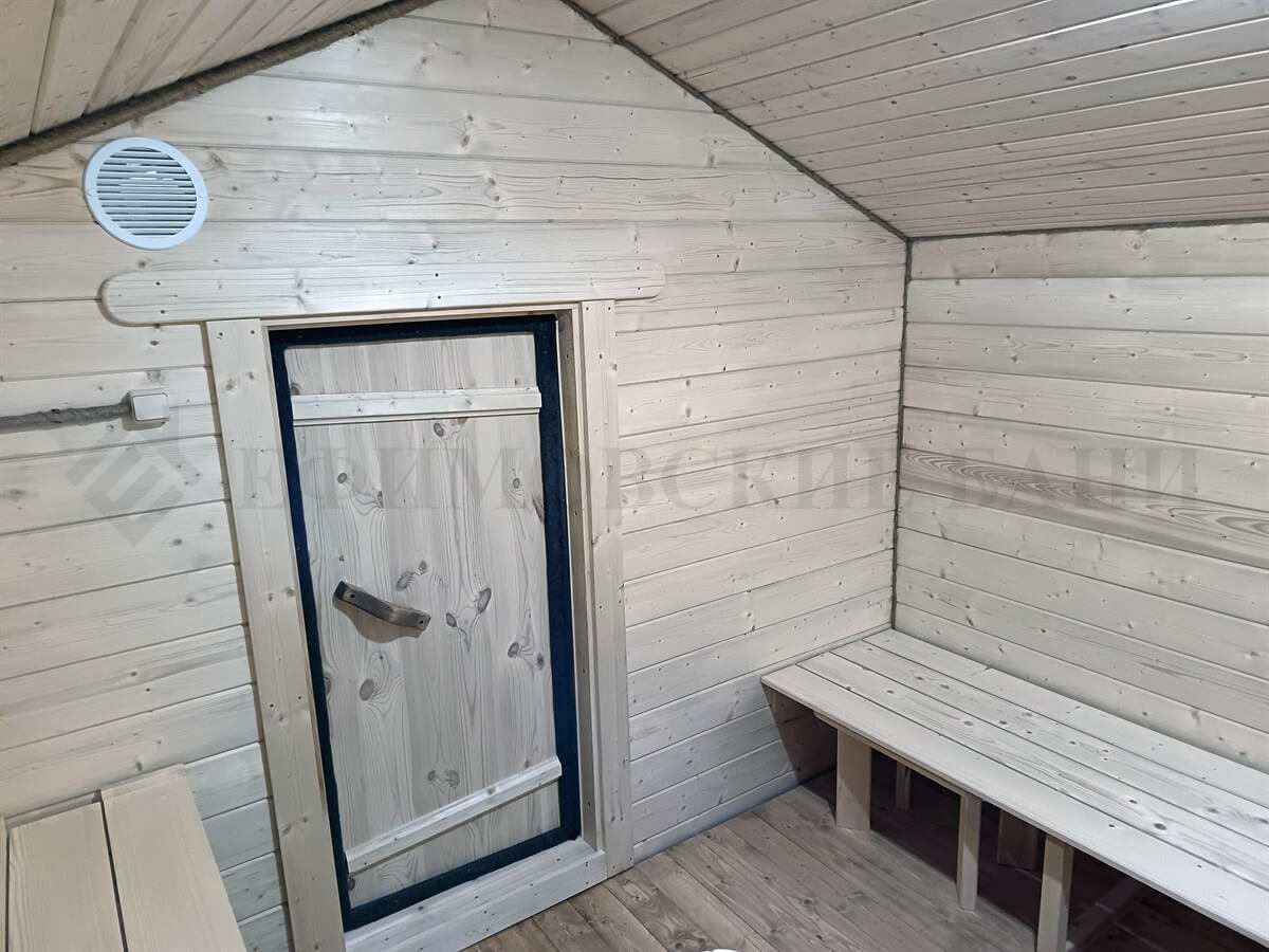 Каркасная баня «Белая Берёза». Фото 6