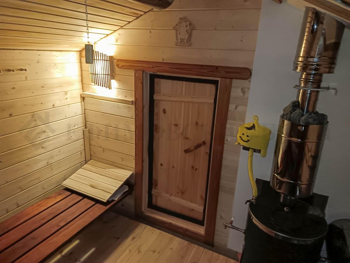 Каркасная баня «Белая Берёза». Фото 8