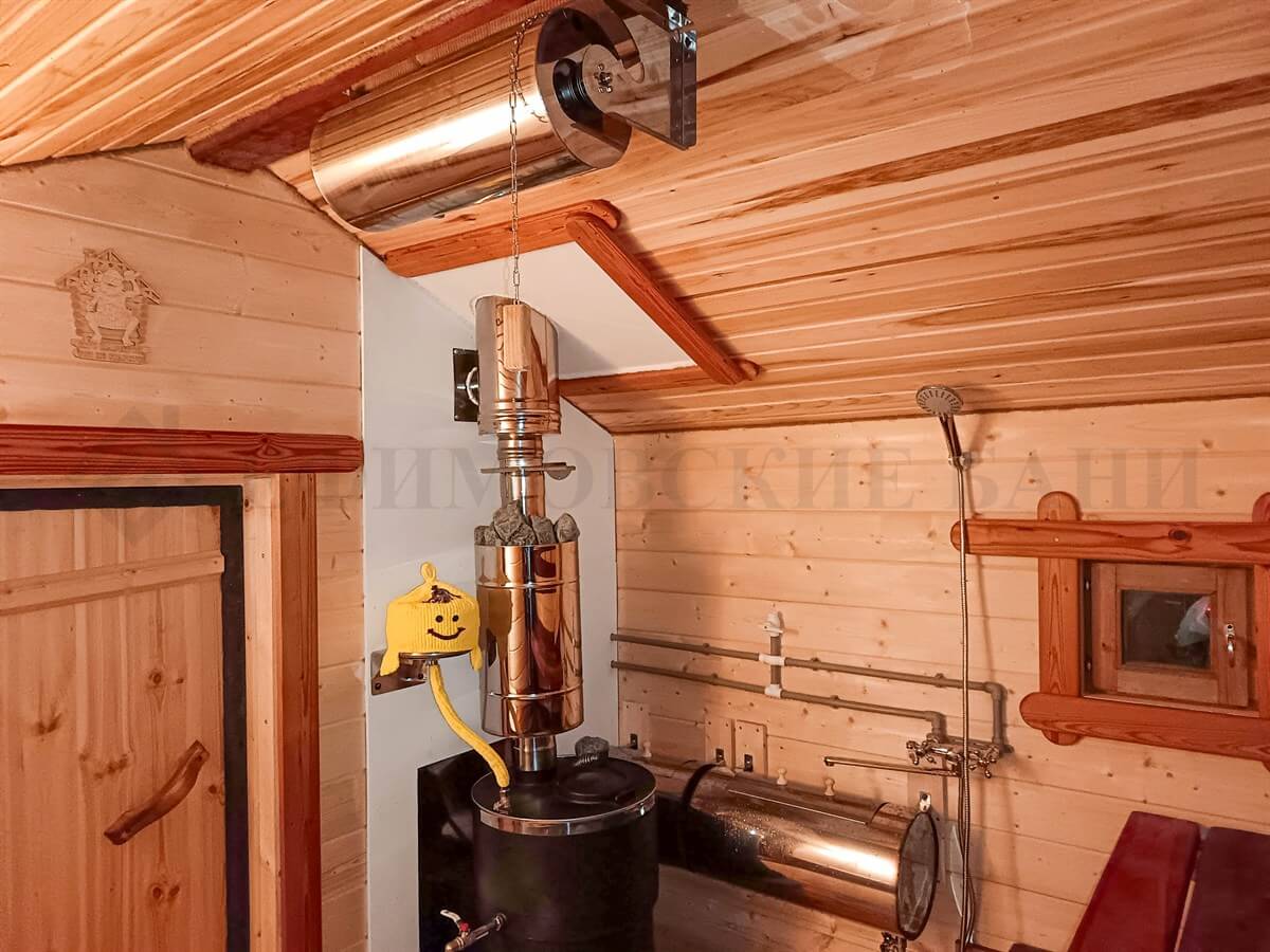 Каркасная баня «Белая Берёза». Фото 9