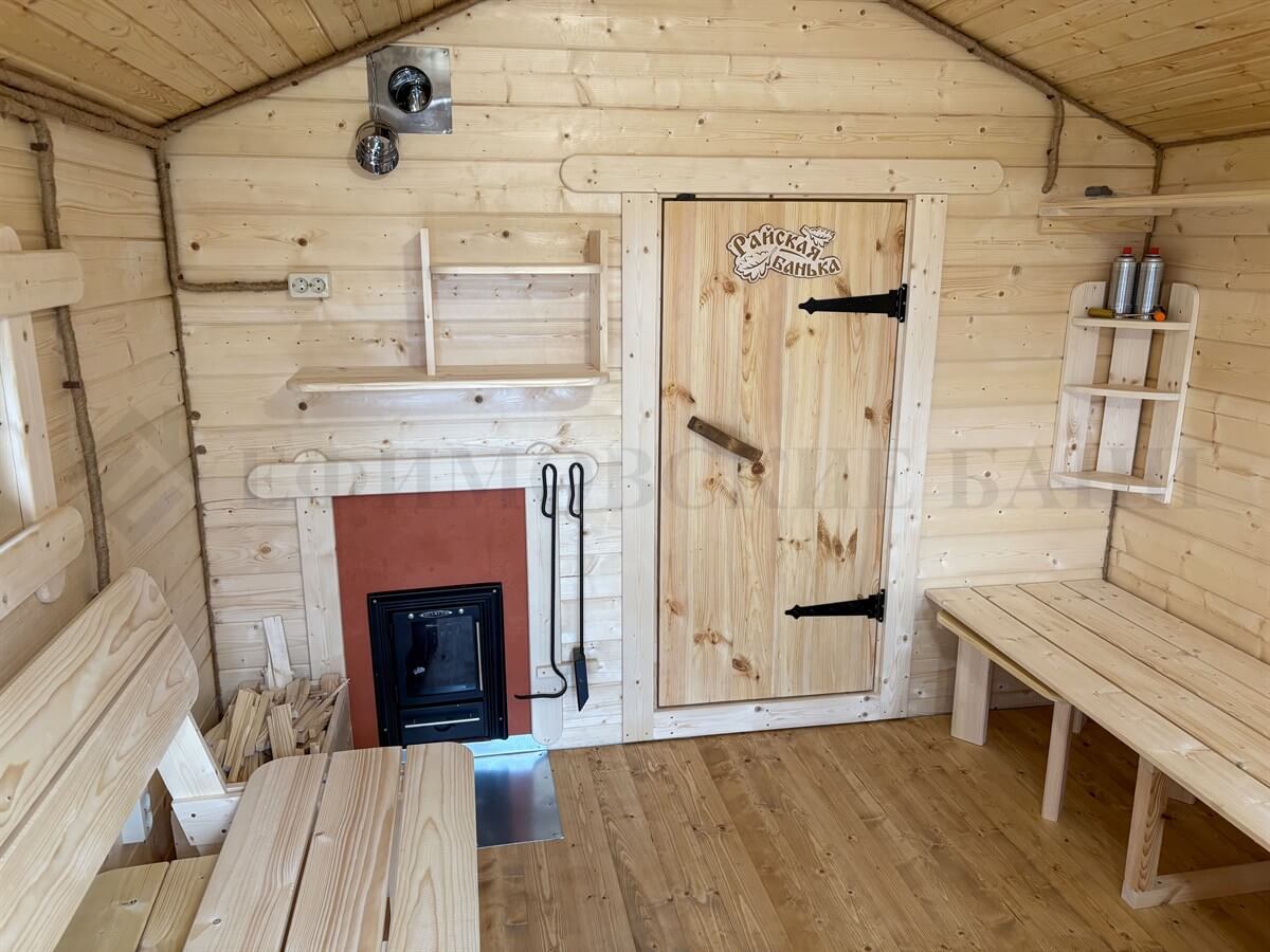 Каркасная баня «Калина Красная». Фото 7