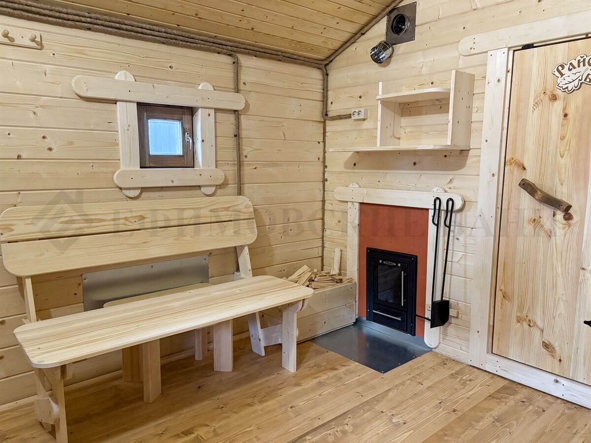 Каркасная баня «Калина Красная». Фото 8