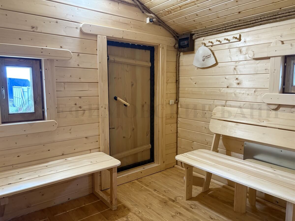 Каркасная баня «Калина Красная». Фото 9