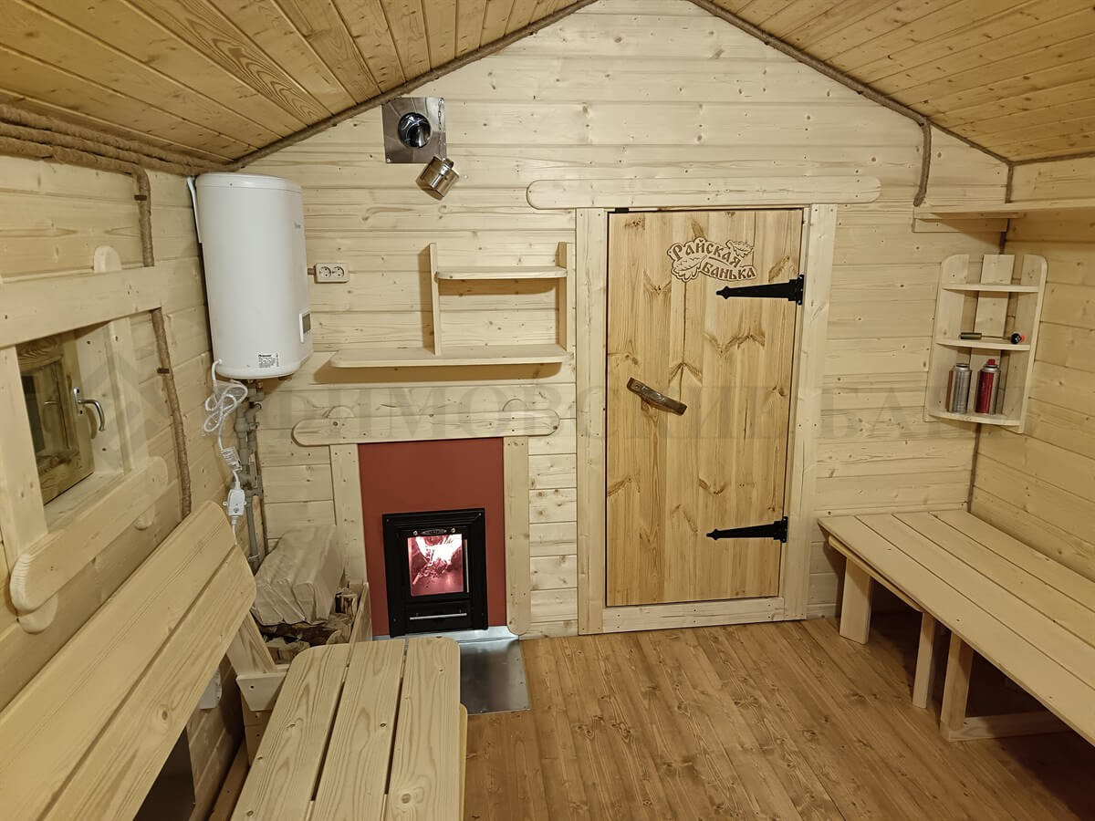 Каркасная баня «Калина Красная». Фото 5
