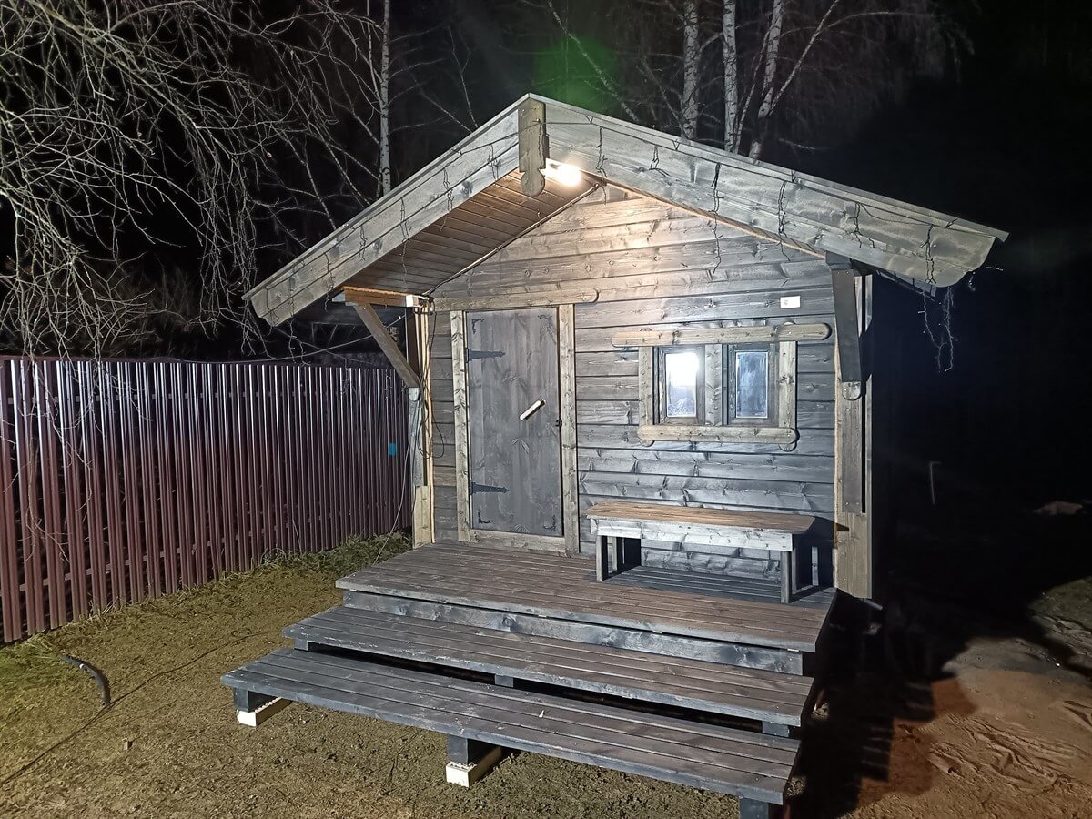 Каркасная баня «Калина Красная» — внешний вид. Фото 7