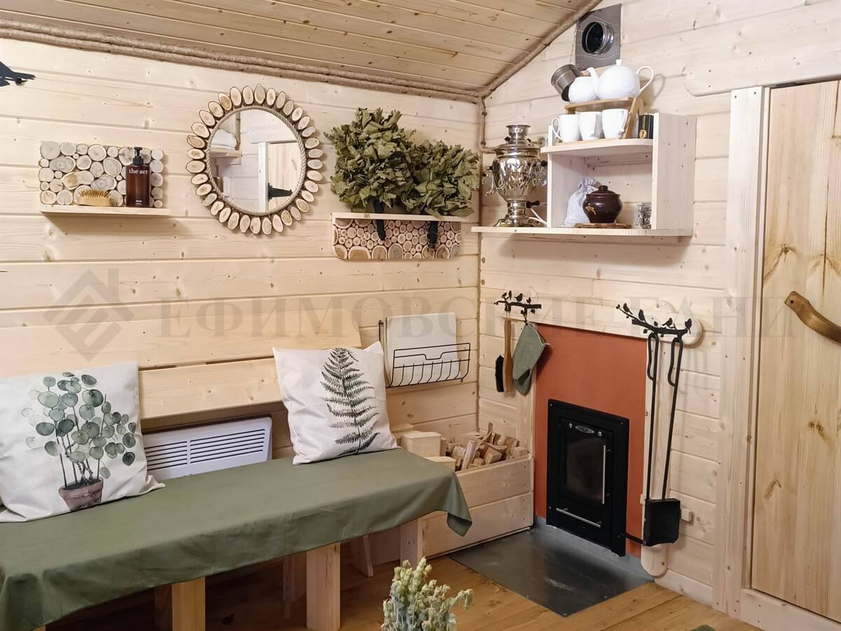 Каркасная баня «Калина Красная». Фото 4