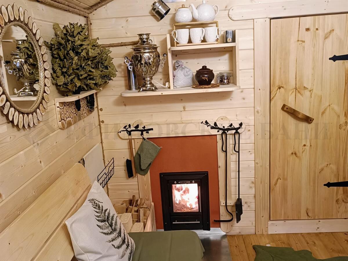 Каркасная баня «Калина Красная». Фото 5