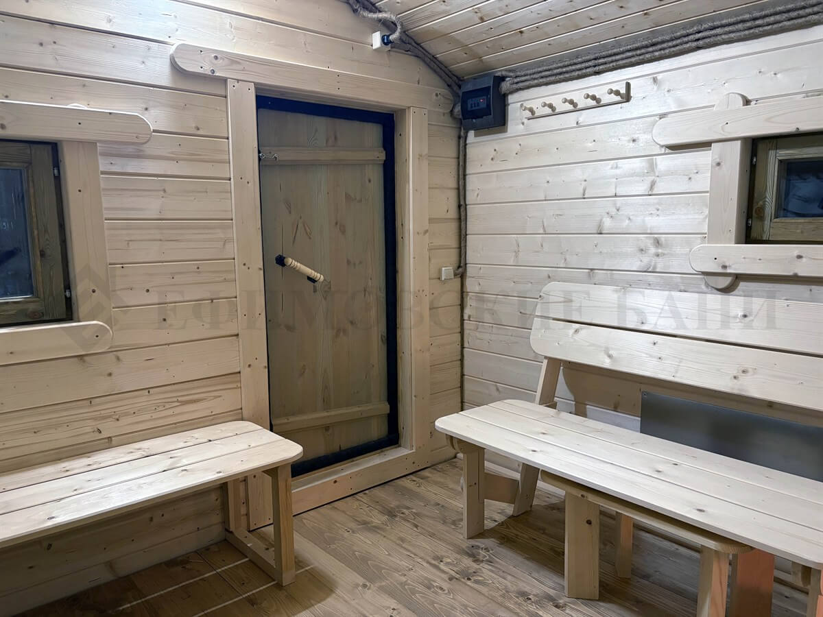 Каркасная баня «Калина Красная». Фото 10