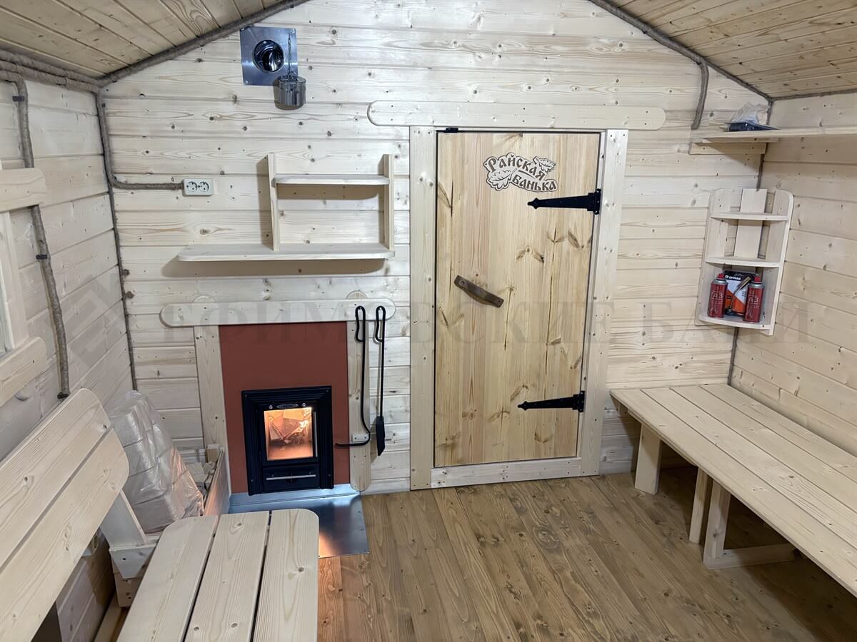 Каркасная баня «Калина Красная». Фото 8