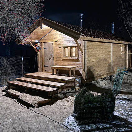 Баня «Калина Красная». Юрятино, Калужская область