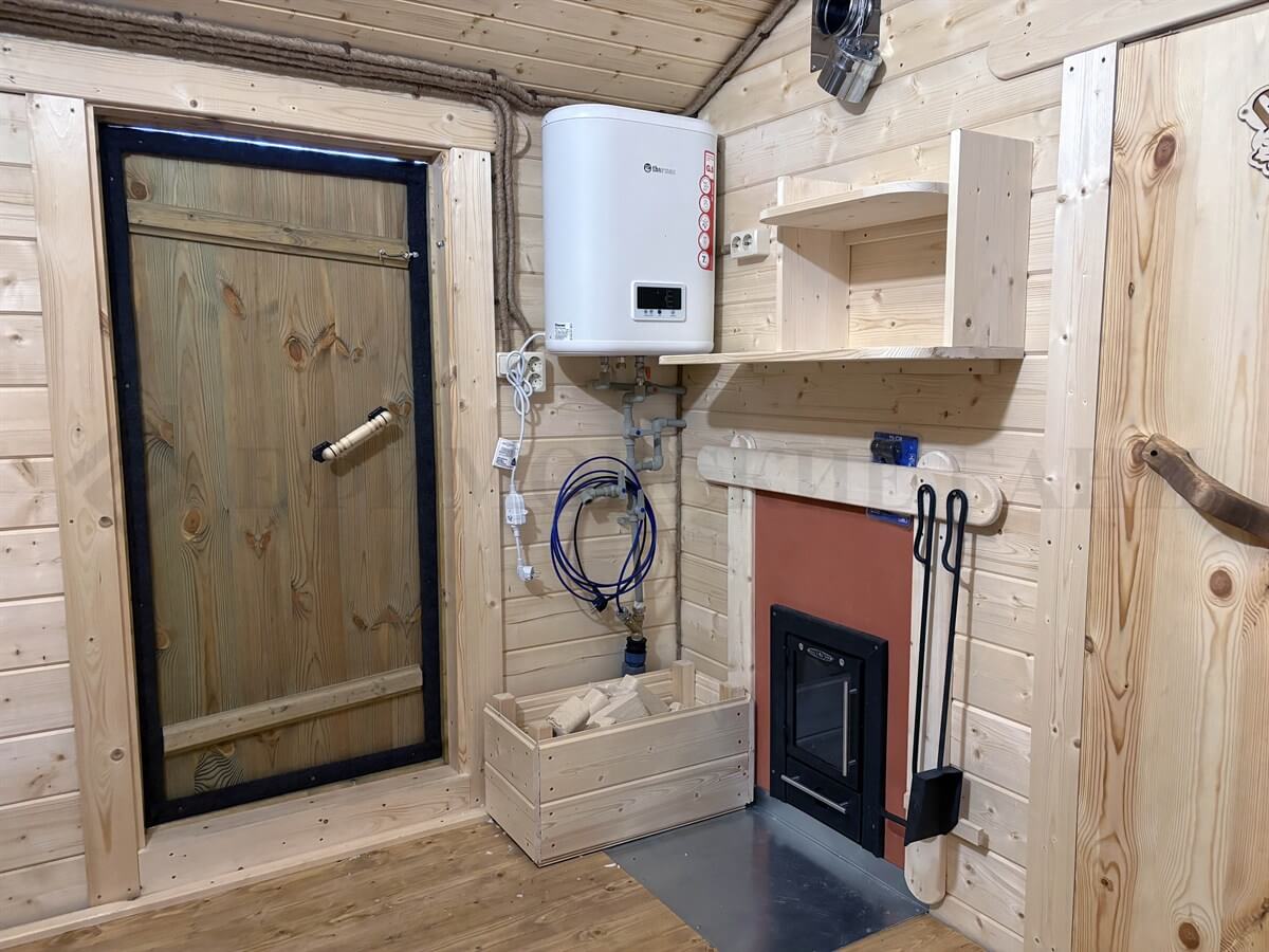 Каркасная баня «Белая Берёза». Фото 2