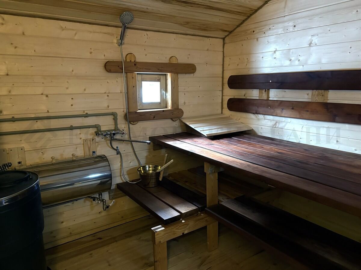 Каркасная баня «Белая Берёза». Фото 5