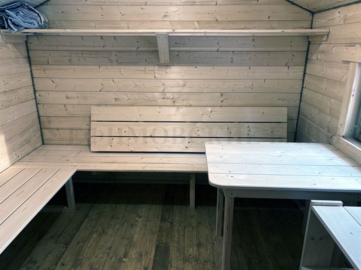 Каркасная баня «Белая Берёза». Фото 8