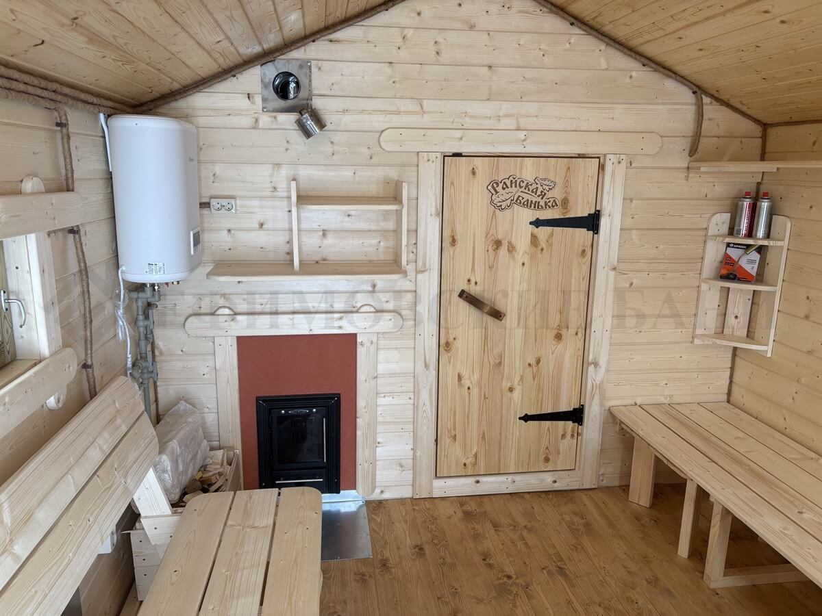 Каркасная баня «Калина Красная». Фото 1