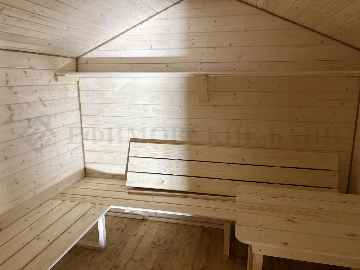 Каркасная баня «Русская Сказка». Фото 10