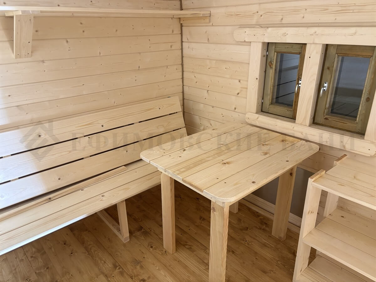 Каркасная баня «Русская Сказка». Фото 11