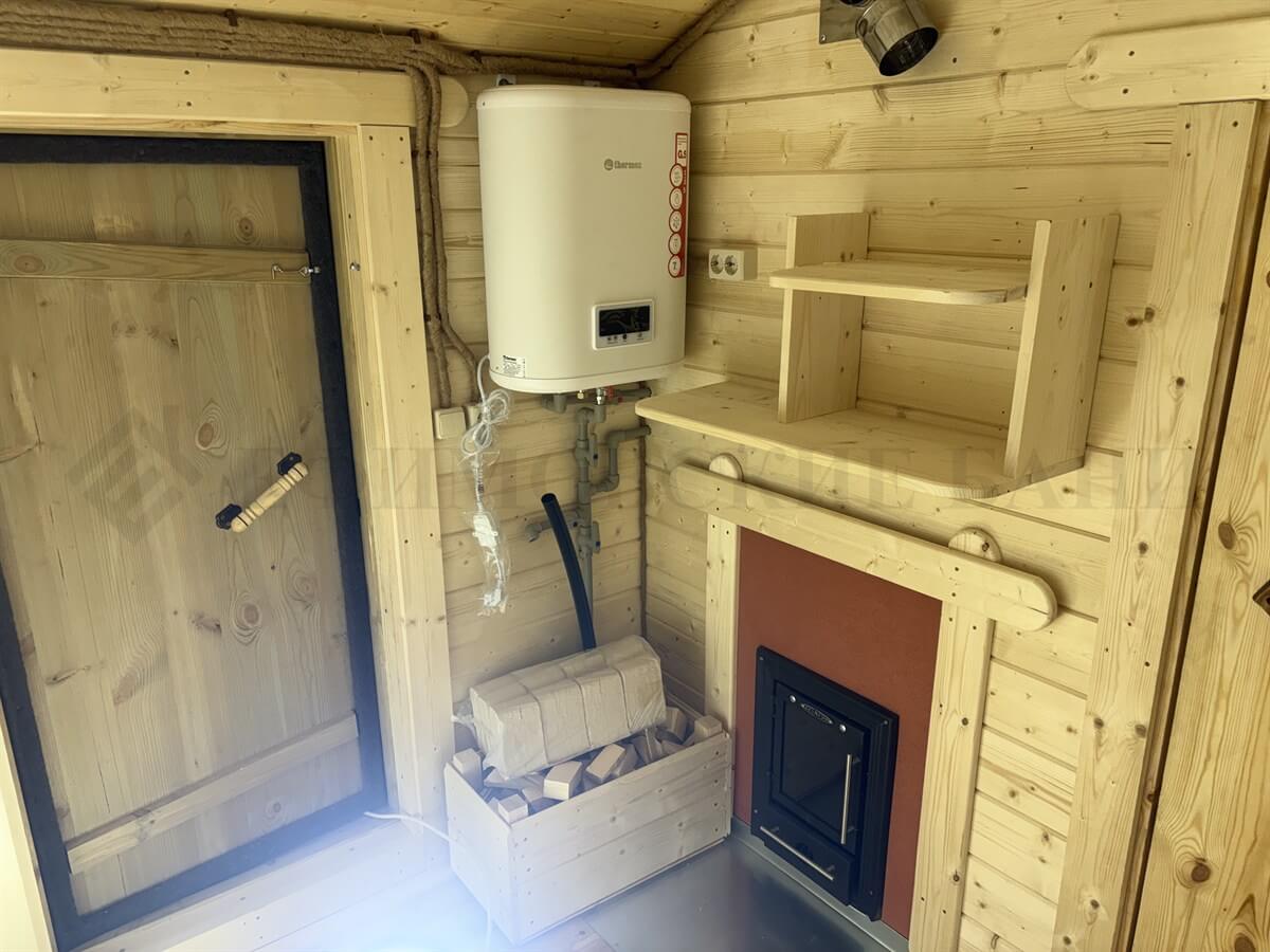 Каркасная баня «Русская Сказка». Фото 8