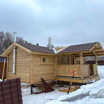 Баня «Русская Сказка». Малахово, Тульская область