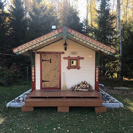 Баня «Калина Красная» под ключ. Кимры, Тверская область