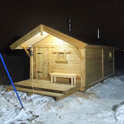 Баня «Калина Красная». Семёнов, Нижегородская область