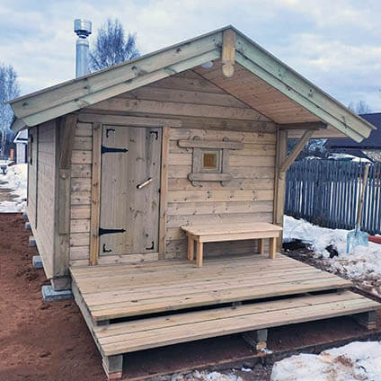 Баня «Калина Красная». Дмитров, Московская область