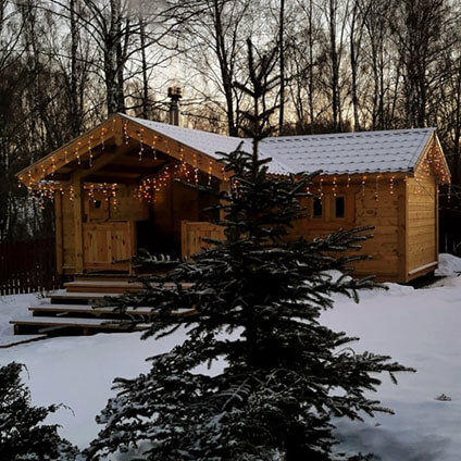 Баня «Русская Сказка». Заокский, Тульская область