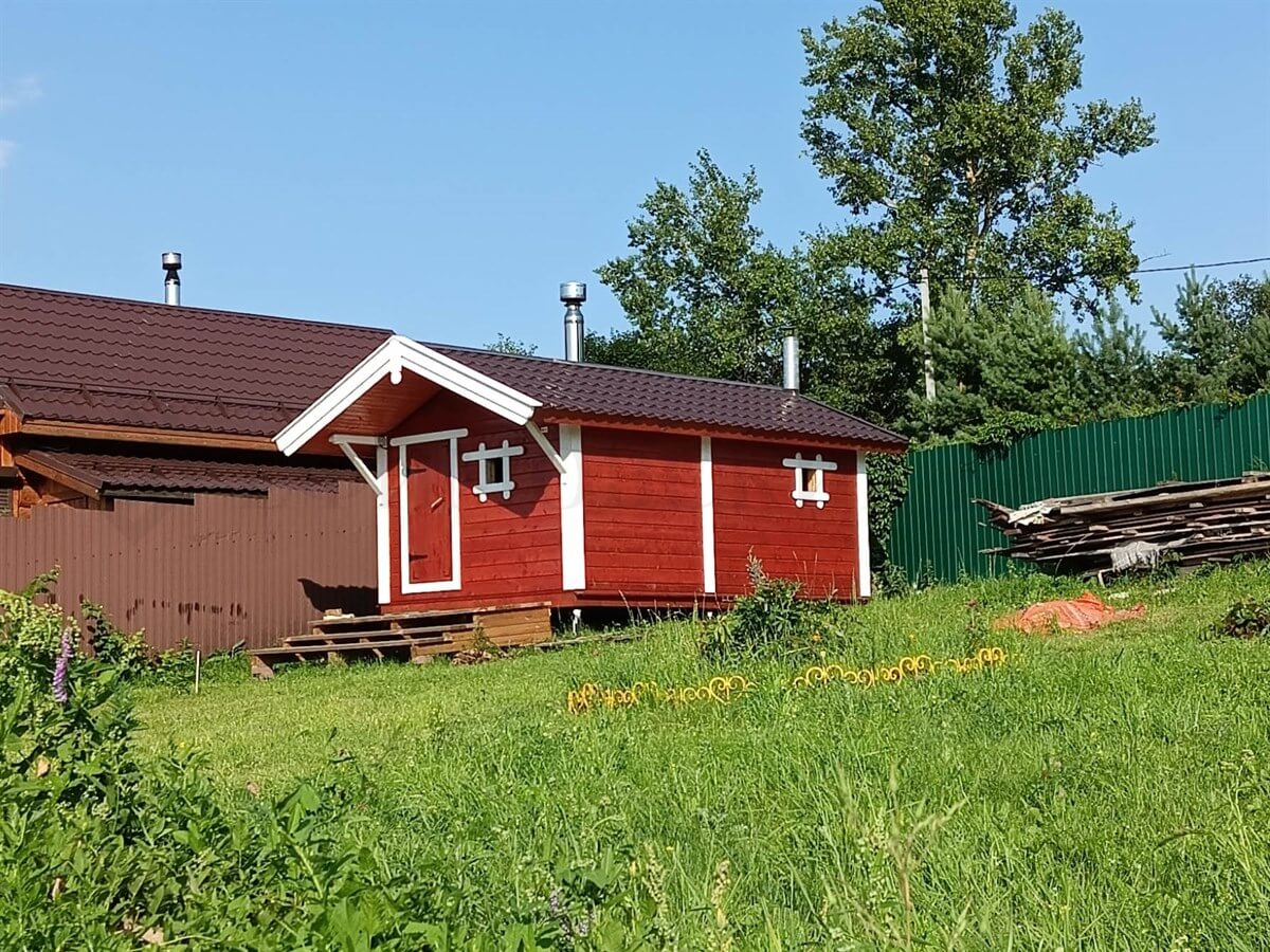 Каркасная баня «Народная» — внешний вид. Фото 5