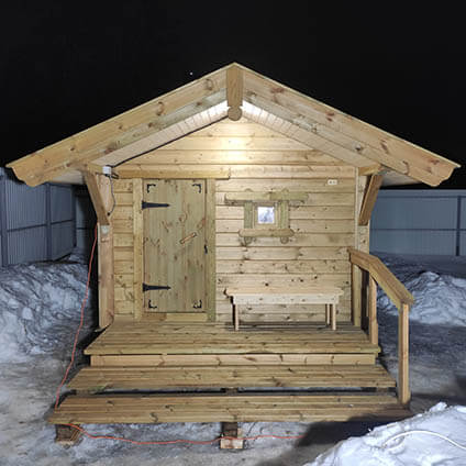 Баня «Калина Красная». Петряевка, Нижегородская область
