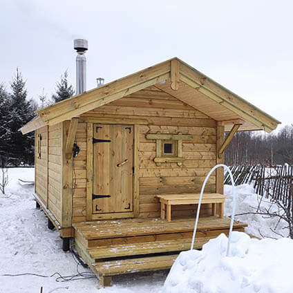 Баня «Народная». Щелканово, Нижегородская область